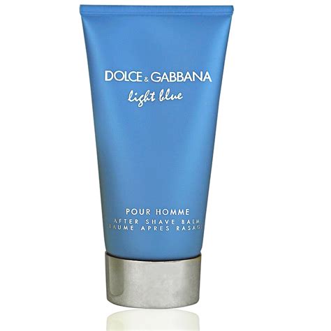 dolce gabbana light blue after shave balm|dolce and gabbana k aftershave.